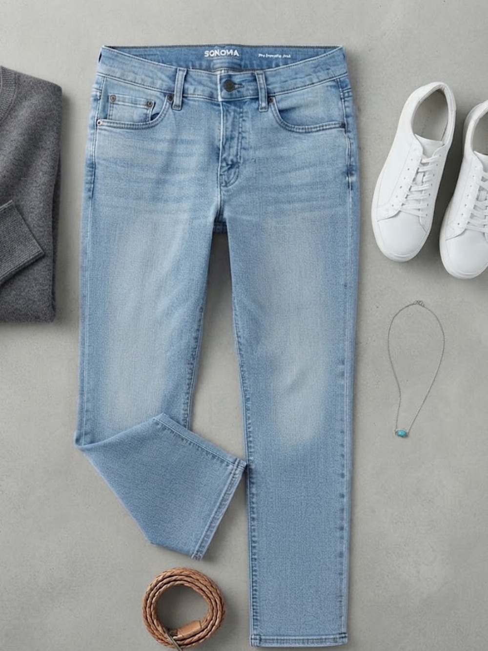 Sonoma Jeans in Light Blue Wash
